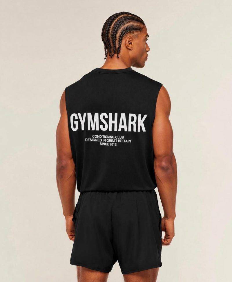 Conditioning Club Tank Black Gymshark