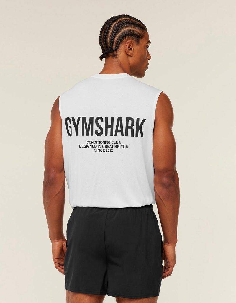 Conditioning club Tank White Gymshark