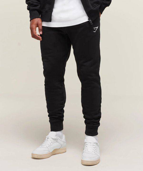 Crest joggers Black Gymshark