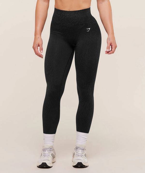 Adapt animal Seamless Leggings Black