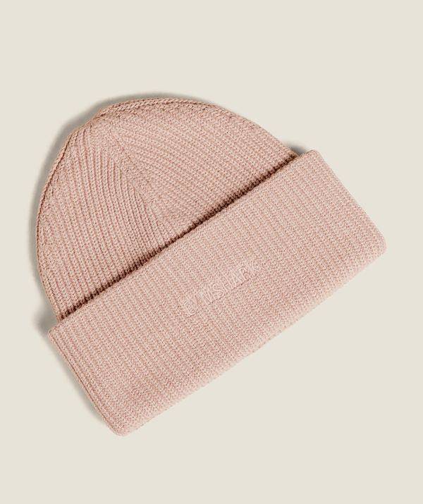 Deep Knit Beanie Pink Gymshark