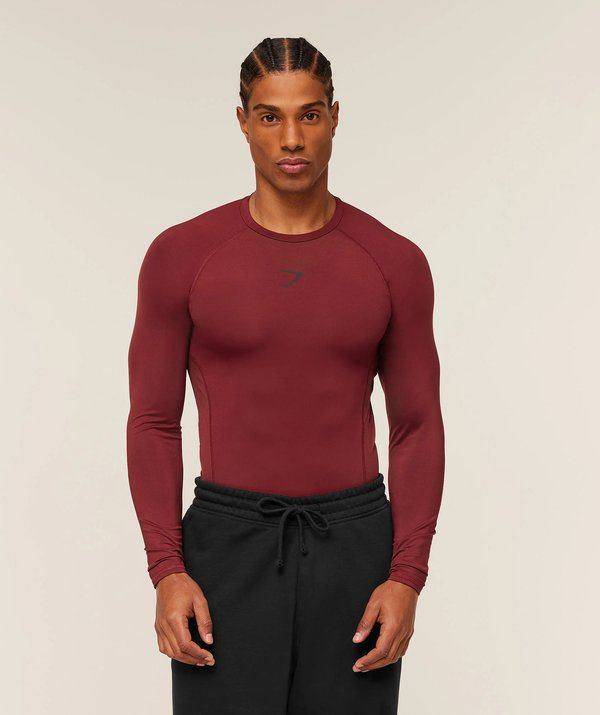 ELEMENT BASELAYER LONG SLEEVE Red