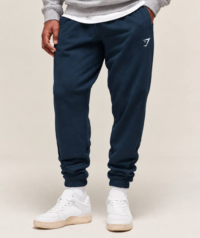 Gymshark Oversize Joggers Navy Gymshark