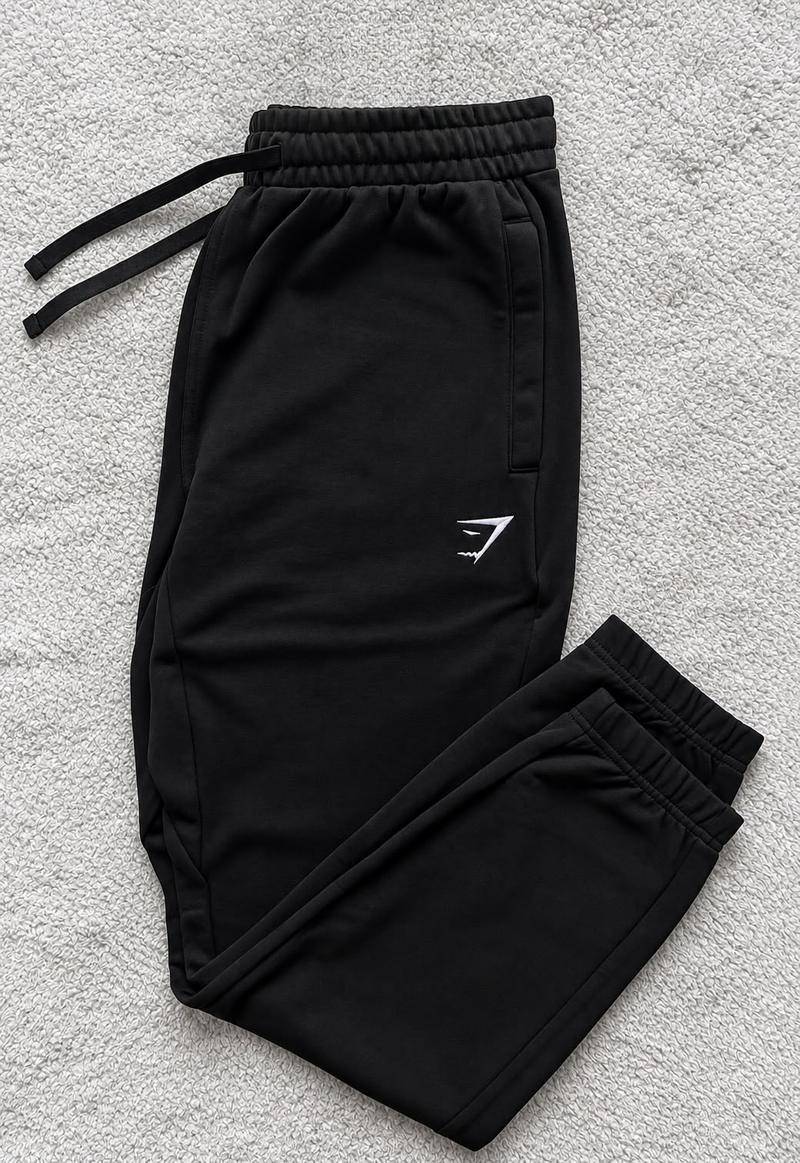 Essential Oversized Joggers Black Gymshark