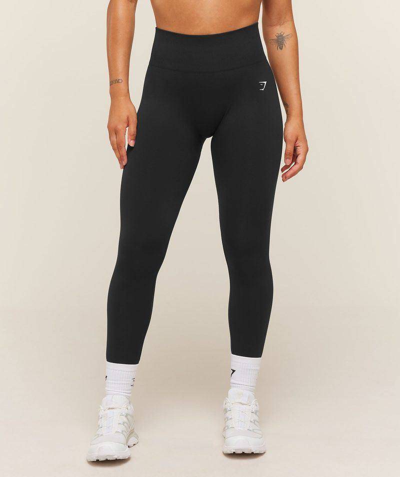 Everyday Seamless Leggings Black Gymshark