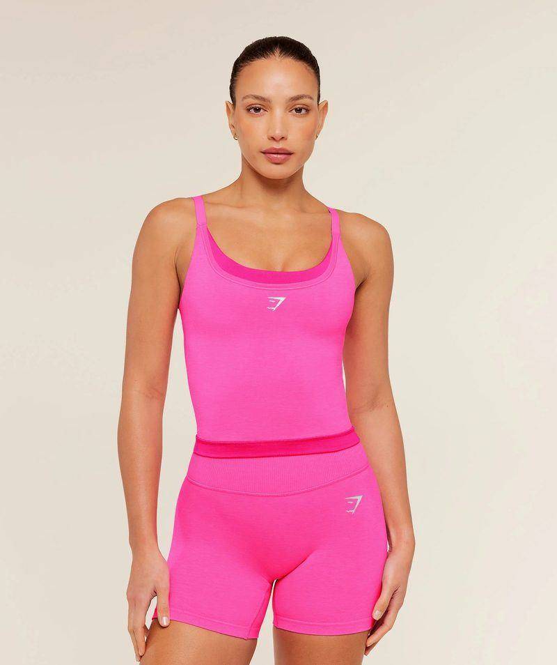 Interval midi Tank Electric Pink Gymshark