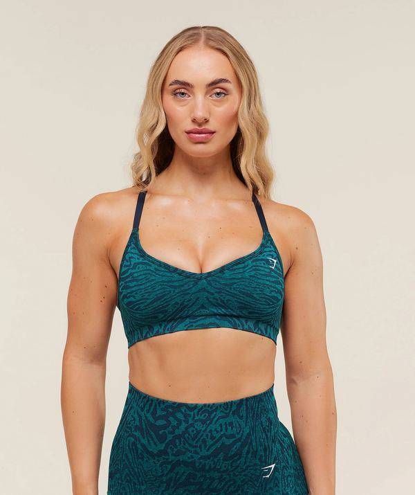 Adapt animal sports bra TURQUESA Navy / brand Blue Gymshark