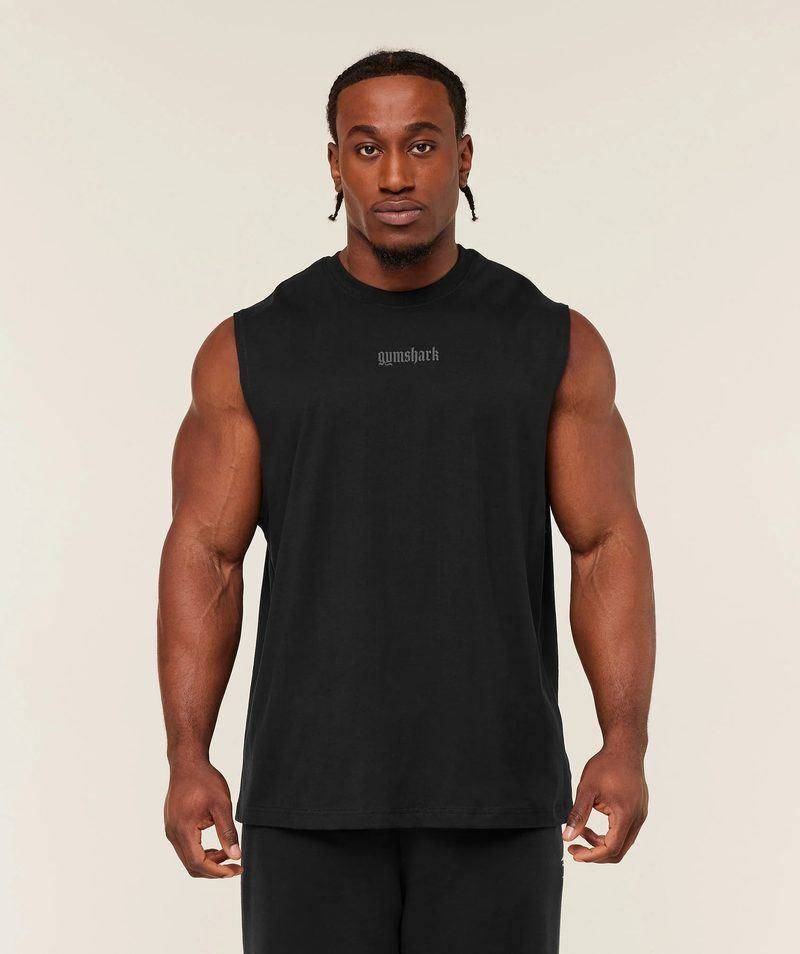 Olde Tank Black Gymshark