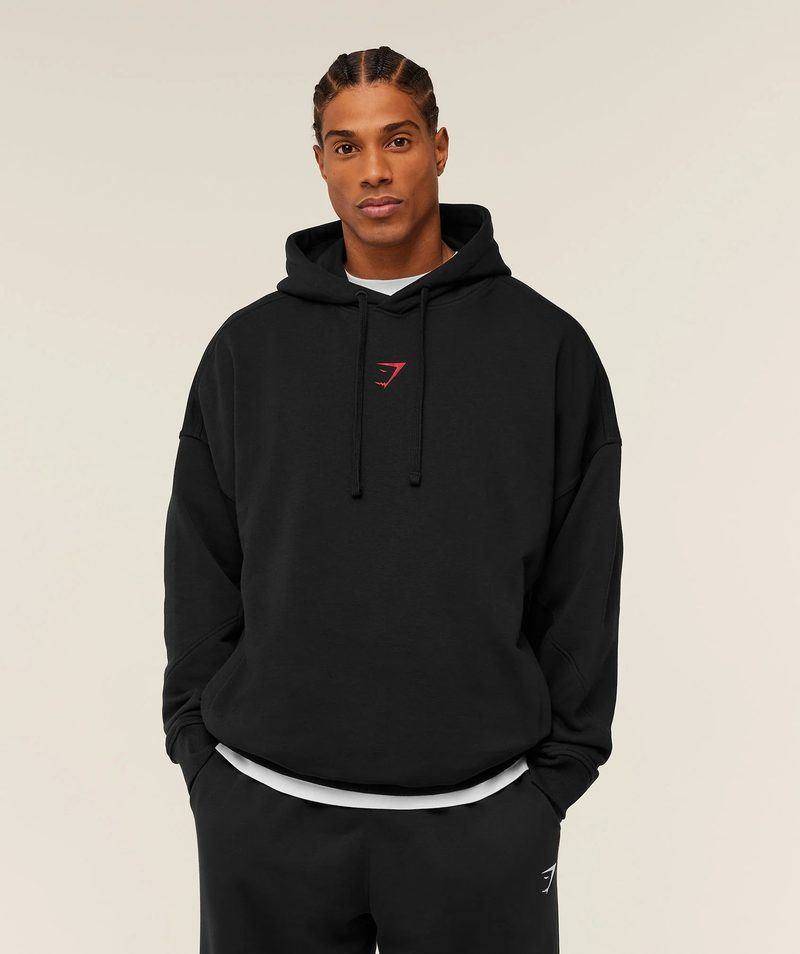 Power Hoodie Black Gymshark
