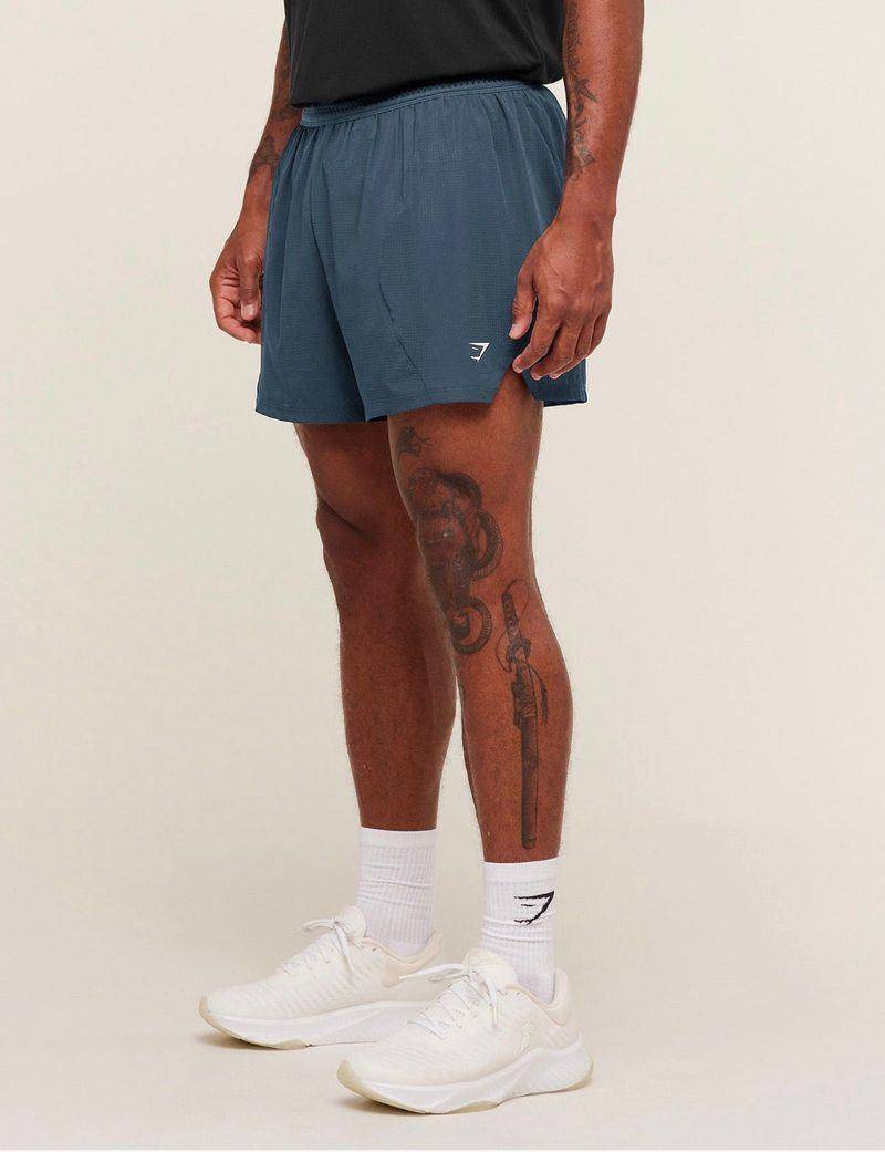 Running 5 shorts Stealth Blue Gymshark