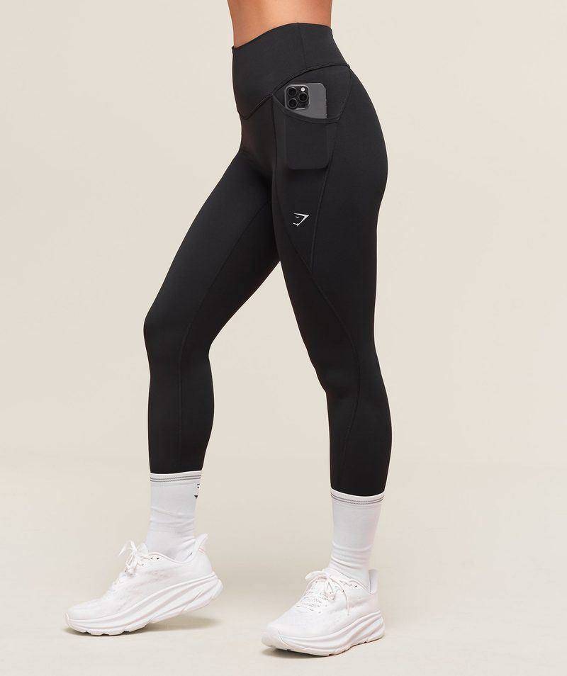 Running Pocket Leggings Black Gymshark