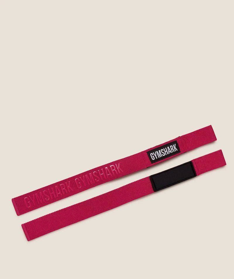 Silicone Lifting Straps Build Pink Gymshark