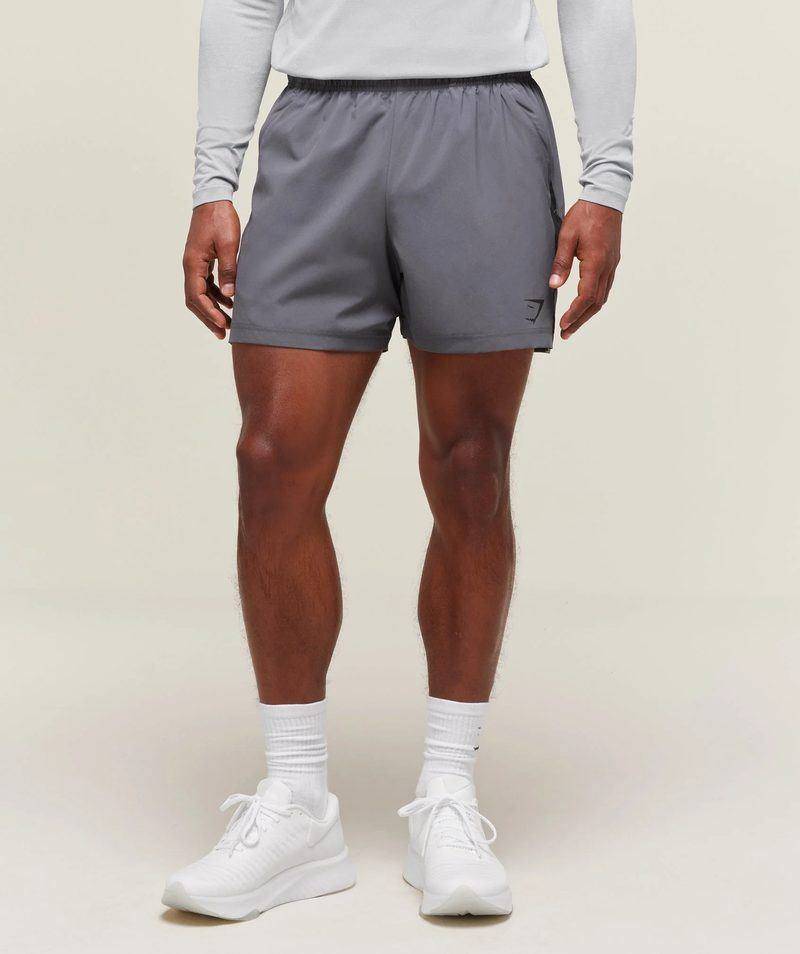 Sports 5 Shorts Gray Gymshark