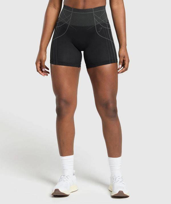Apex Seamless Shorts Black