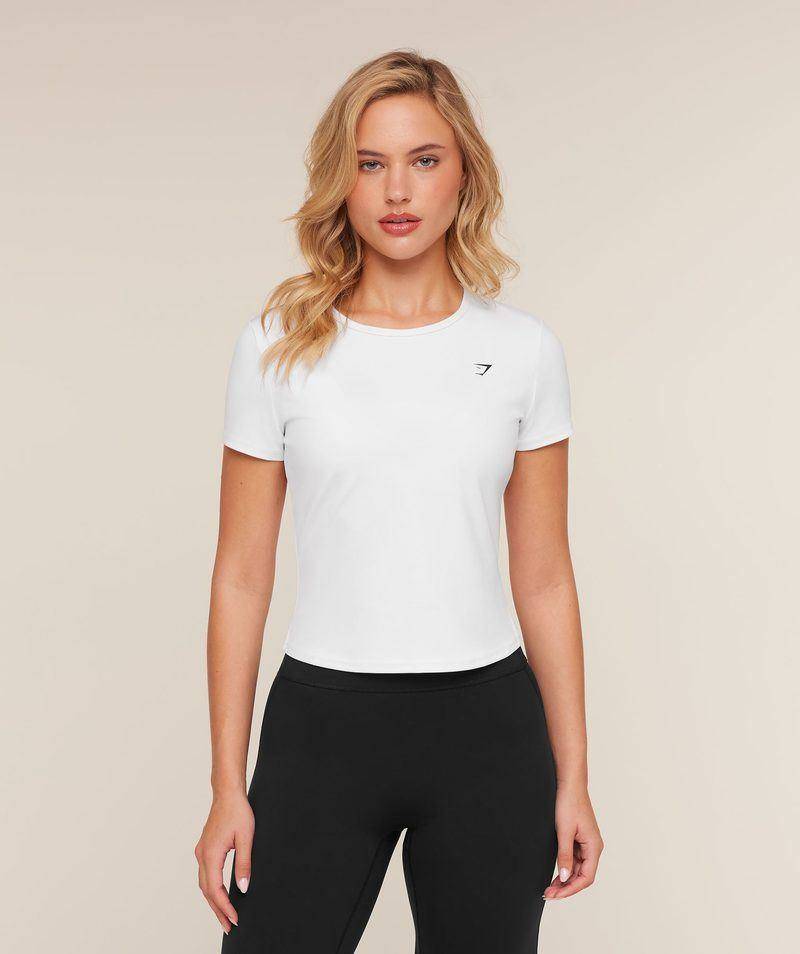 Training baby tee White Gymshark