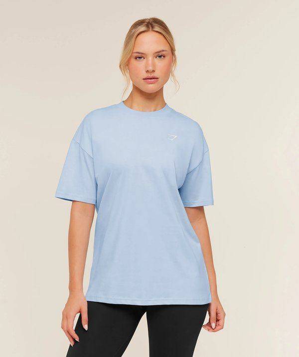 Training Oversize Tshirt Chilled Blue Gymshark