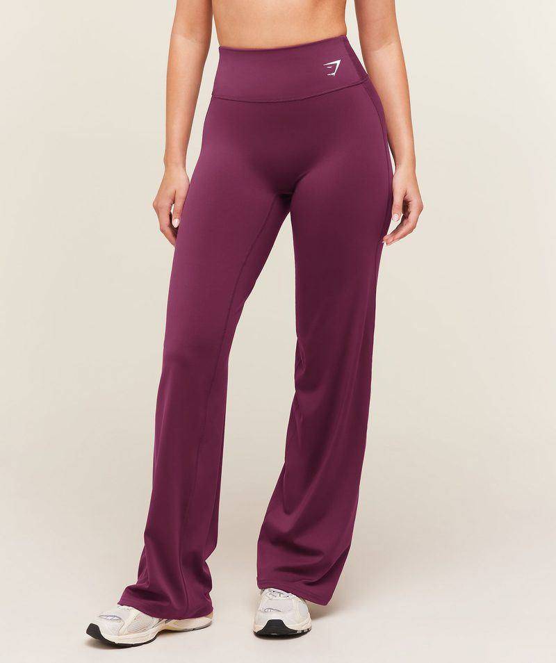 Training Straight leg Legging Pink / Strenght Pink (vino oscuro) Gymshark