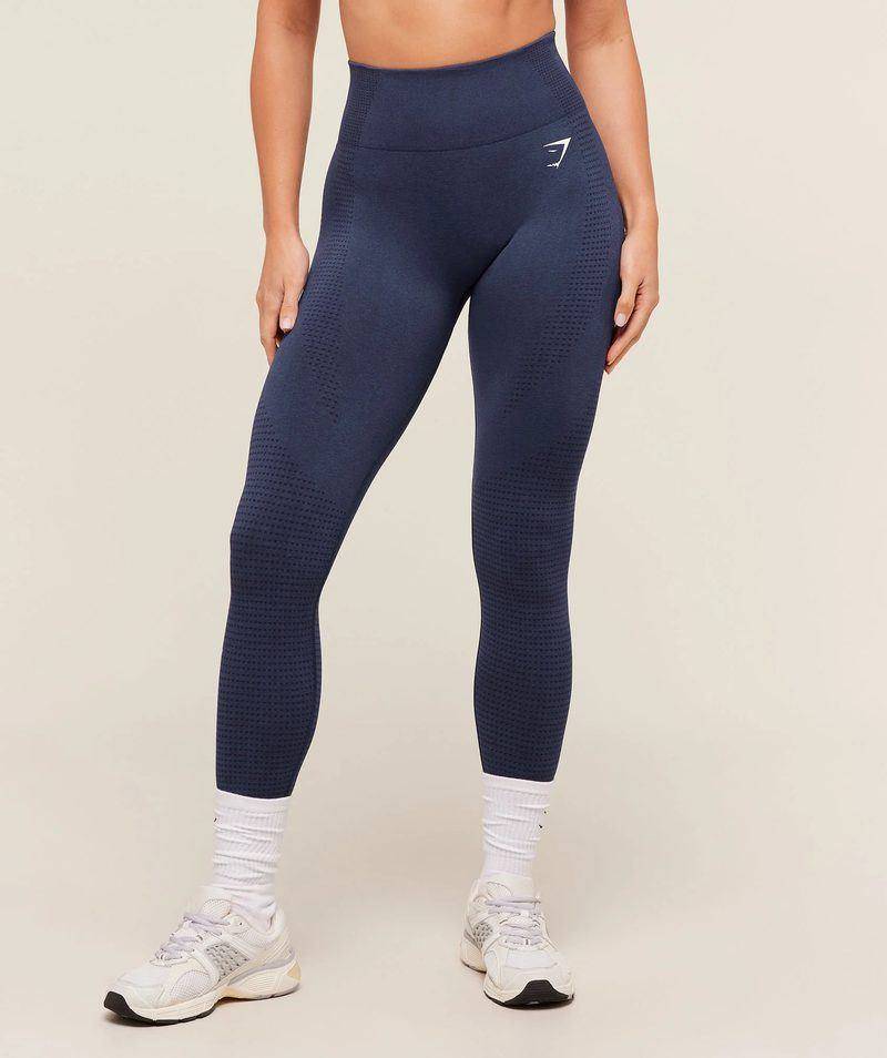 Vital Seamless Leggings Blue Gymshark