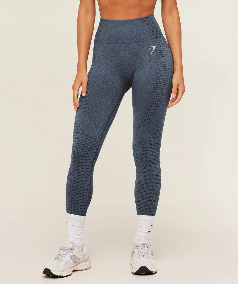Vital seamless leggings Stealth blue Gymshark