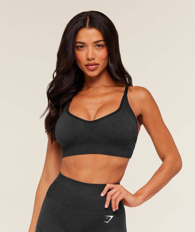 Vital Sports Bra Black Gymshark