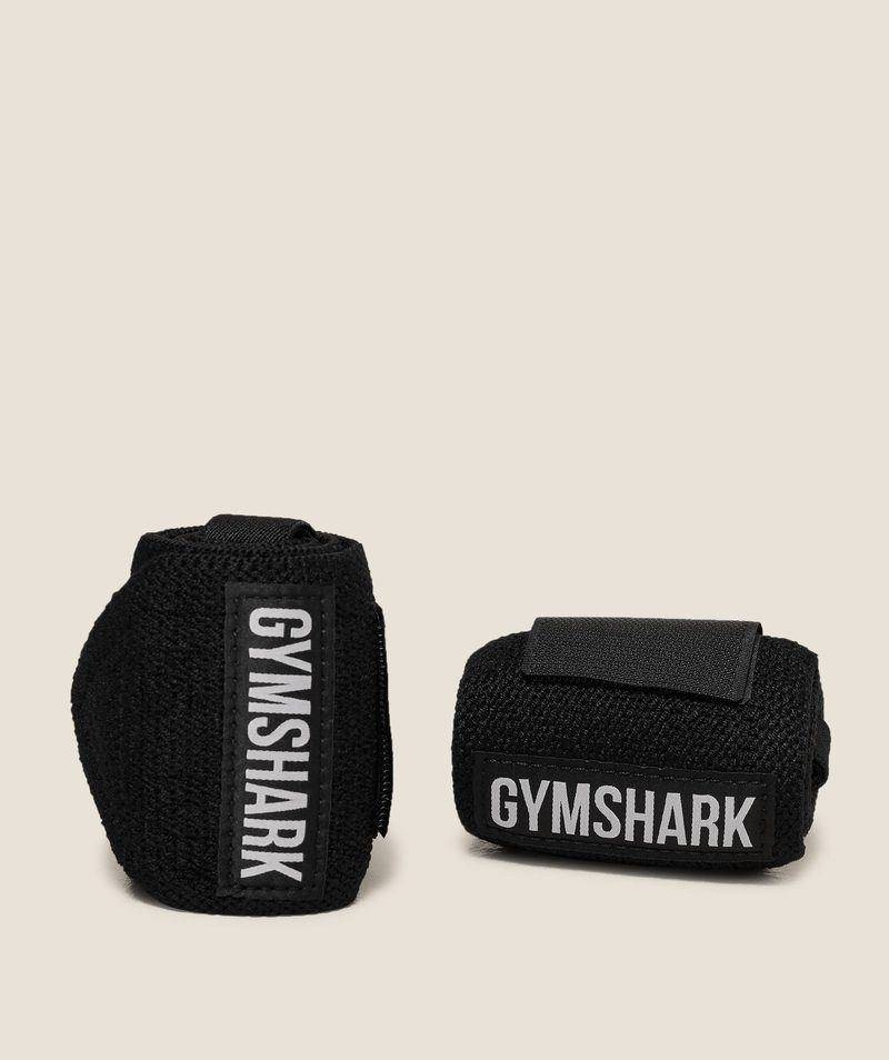 Wrist Straps Black Gymshark
