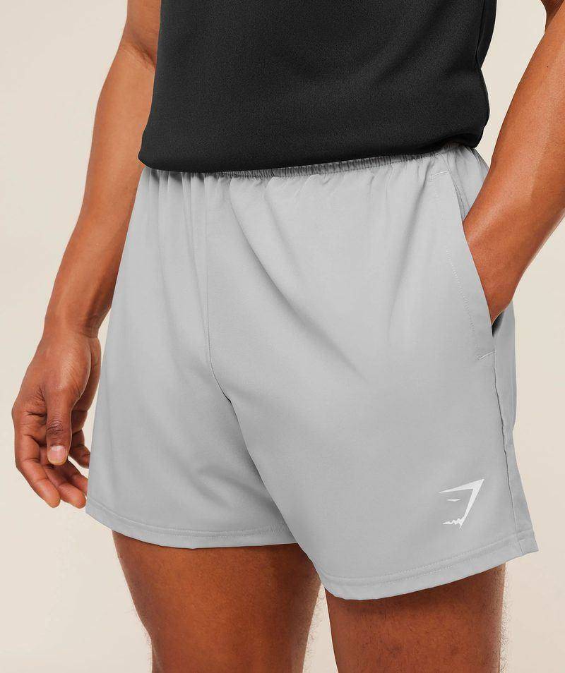 Arrival 5" Short Stratus Grey / gris claro Gymshark