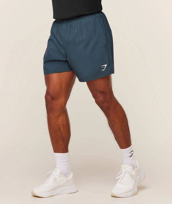 Arrival 5" Short Stealth Blue Gymshark