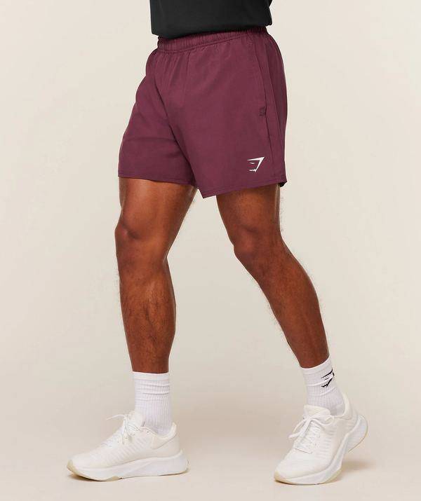 Arrival 5" Short Vino/ burgundy Gymshark