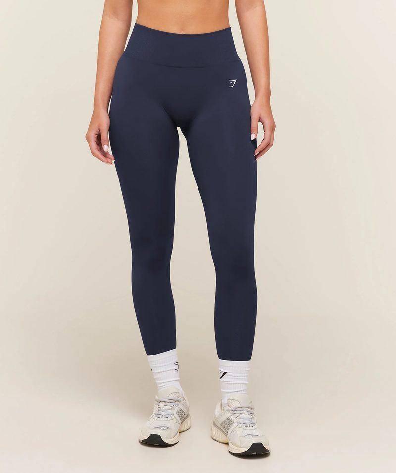 Everyday Seamless Leggings Blue New Gymshark
