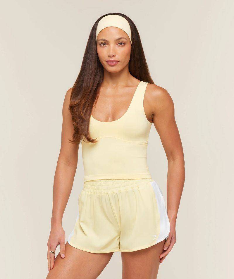Everyday Seamless Shelf Tank Yellow Gymshark