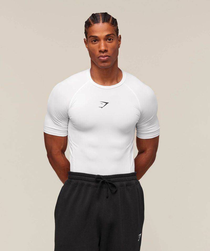 Element Baselayer Tshirt White Gymshark