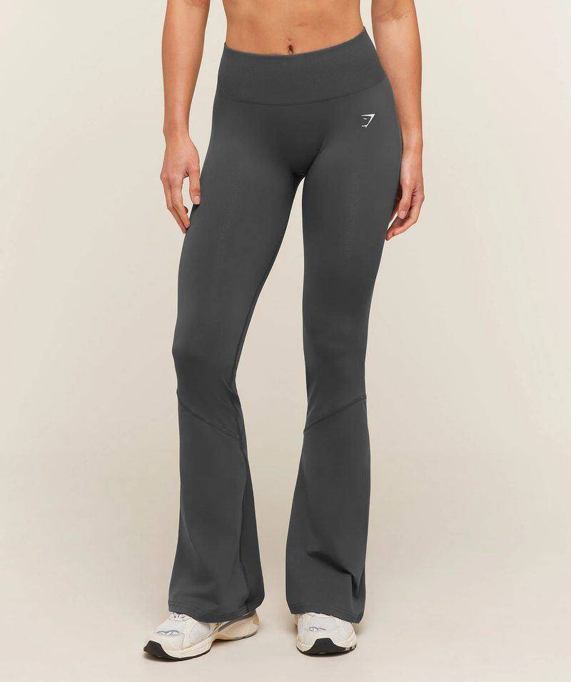 Everyday seamless flared leggings Grey Gymshark