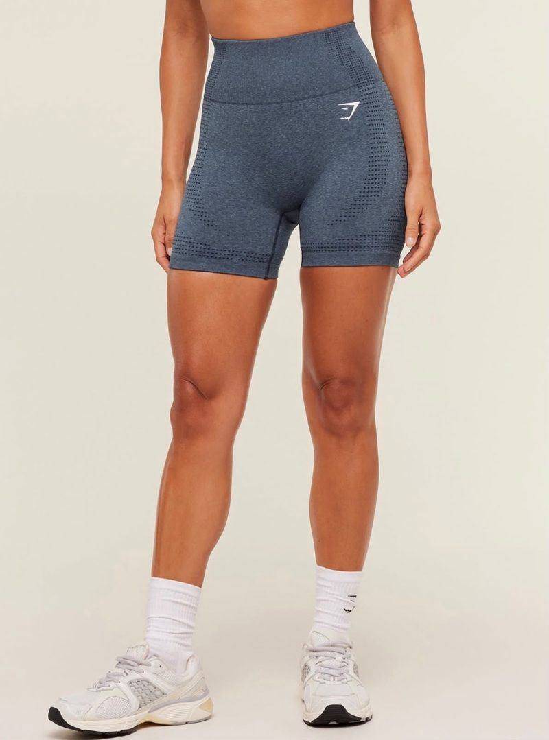 Vital Seamless Shorts Stealth Blue Gymshark
