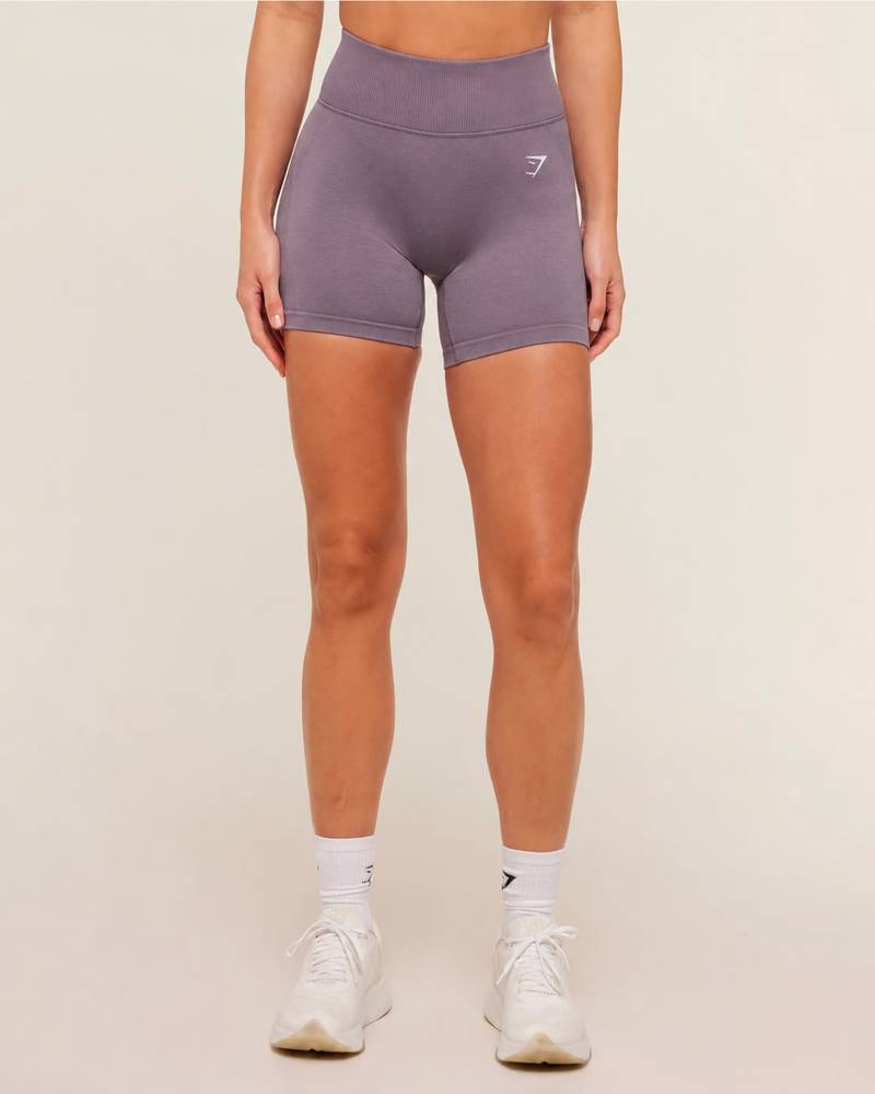 Interval Seamless shorts Dusk Purple Gymshark