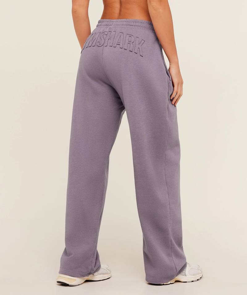 Power Washed Joggers Dusk Purple Gymshark