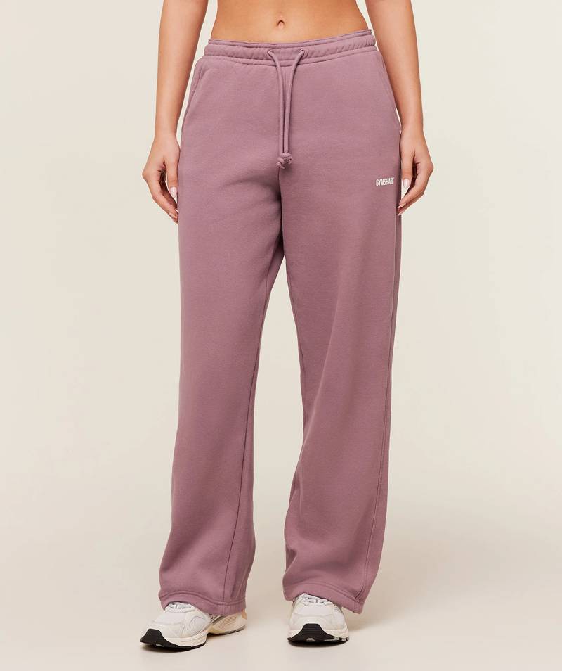 Cosy Luxe Straight Leg Jogger Calm Pink Gymshark