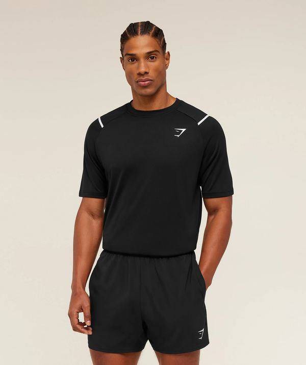 Arrival contrast Tshirt Black