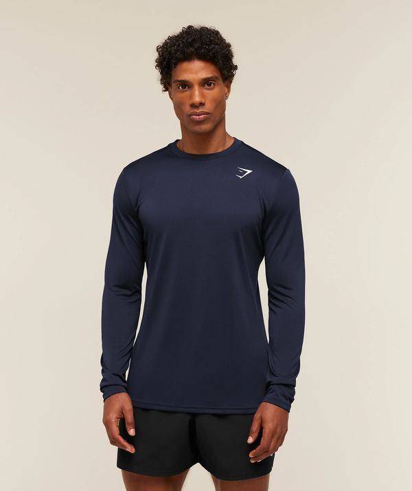 Arrival Long Sleeve T-Shirt Blue / heavy blue