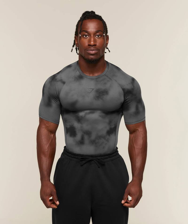 Element Baselayer T-Shirt Dark Grey Gymshark