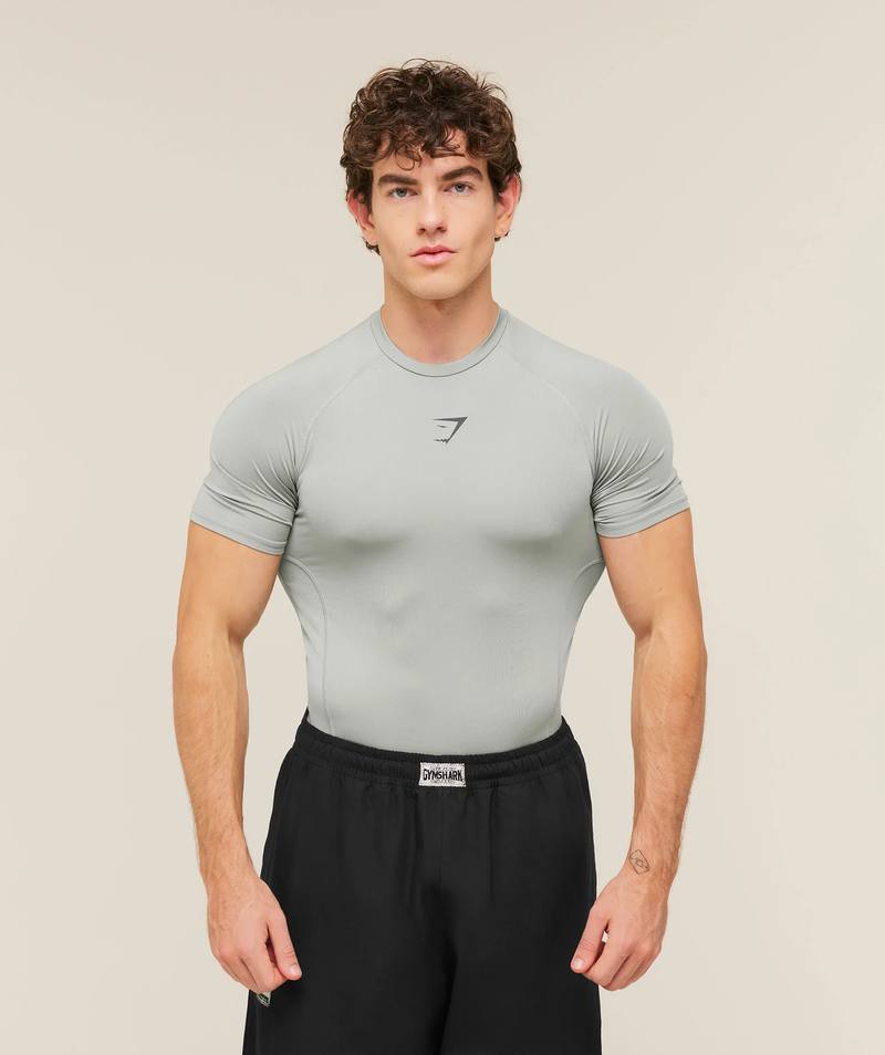 Element Baselayer T-Shirt Smokey Grey Gymshark