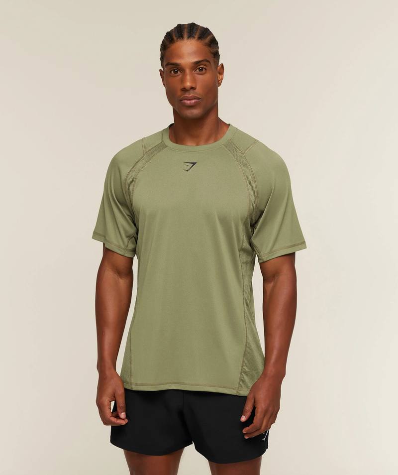 Sport Iteration T-Shirt Grounded Green