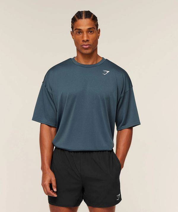 Arrival Oversize Tshirt Stealth Blue Gymshark