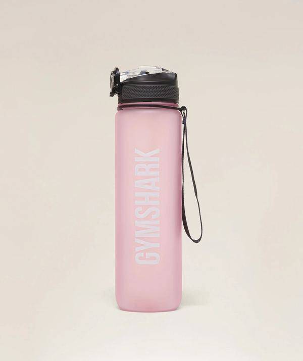 Botella plástica de agua 1L Pink