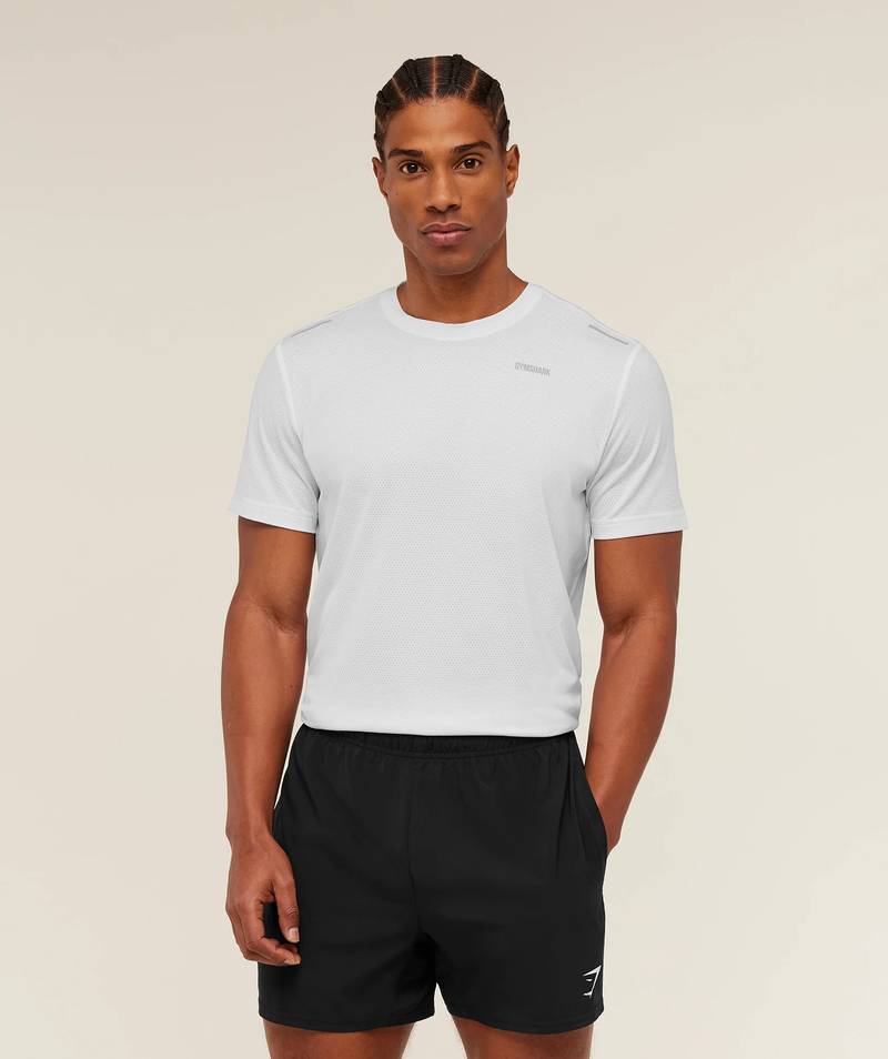 Built for more Tshirt White Gymshark